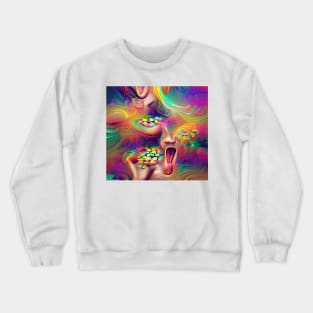 Psychedelic Ecstasy Crewneck Sweatshirt